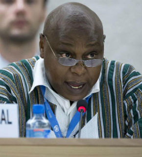 Maina Kiai, relator especial sobre la libertad de asamblea.