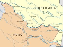 COLOMBIA -PERU- MAPA